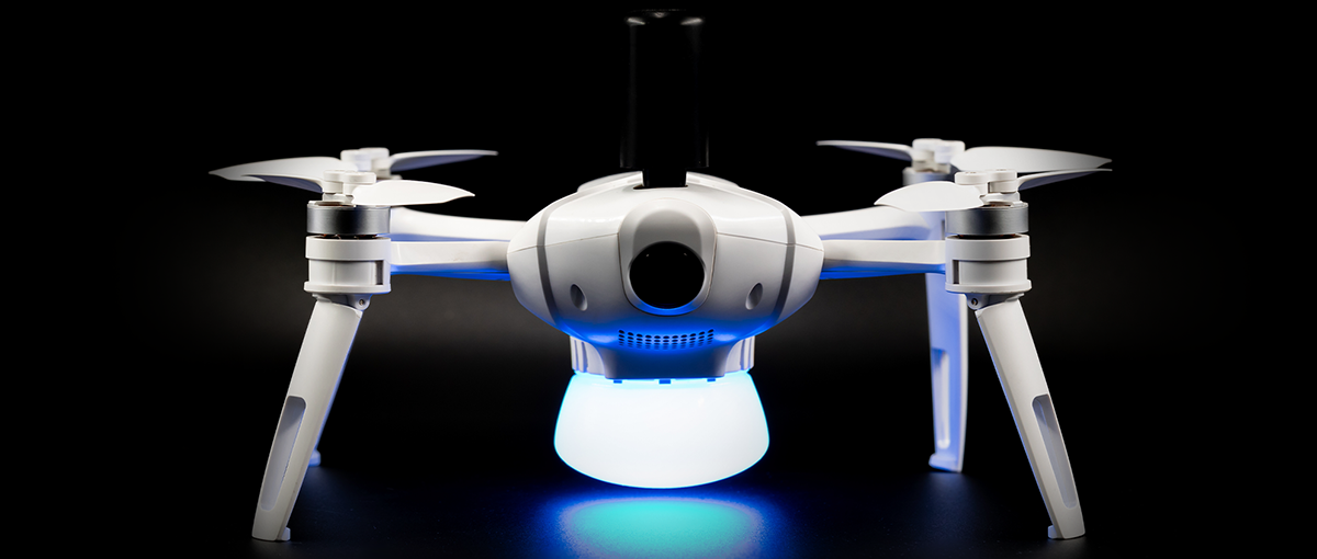 TAKE swarming light drone