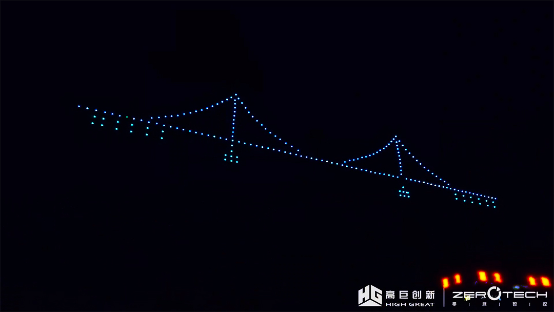 Xiamen drone light show