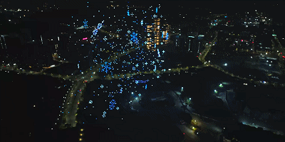 Shenzhen drone light show